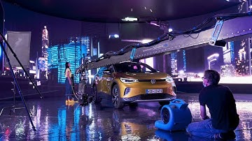 CGI.Backgrounds Volkswagen ID 4 World Premiere in a Hyperbowl