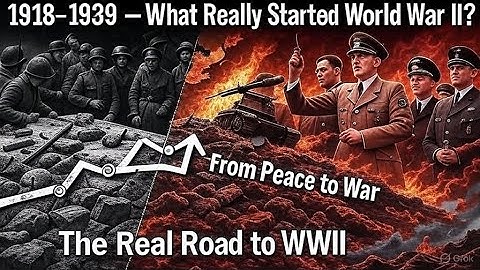 1918–1939 -  What Really Started World War II? Here