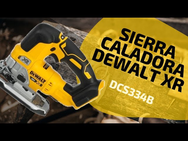 Gratificante Diez fregar CALADORA DEWALT XR 20V (DCS334B) - YouTube
