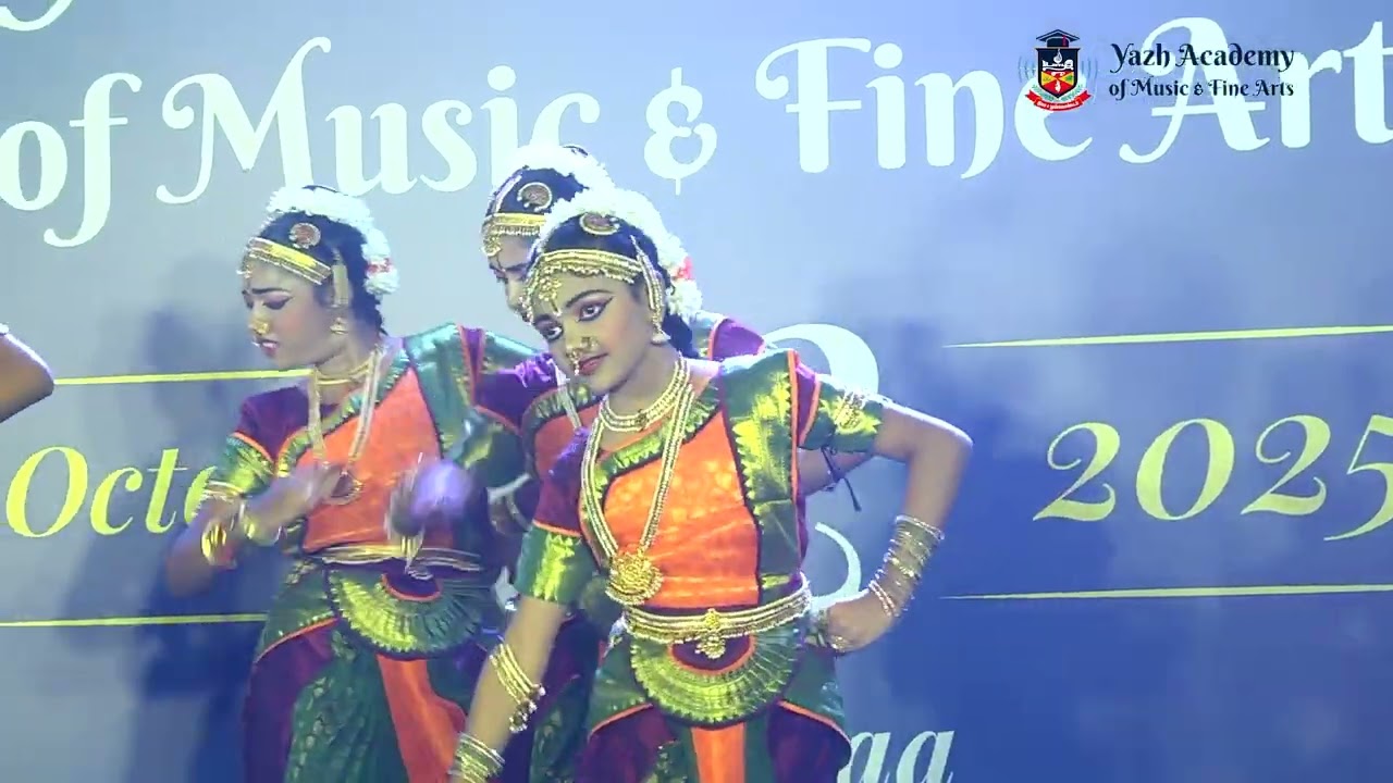 Paarkadal Alaimele | Bharathanatyam | Yazh Academy | Yazh Fiesta 2025 | Tamil Traditional Art