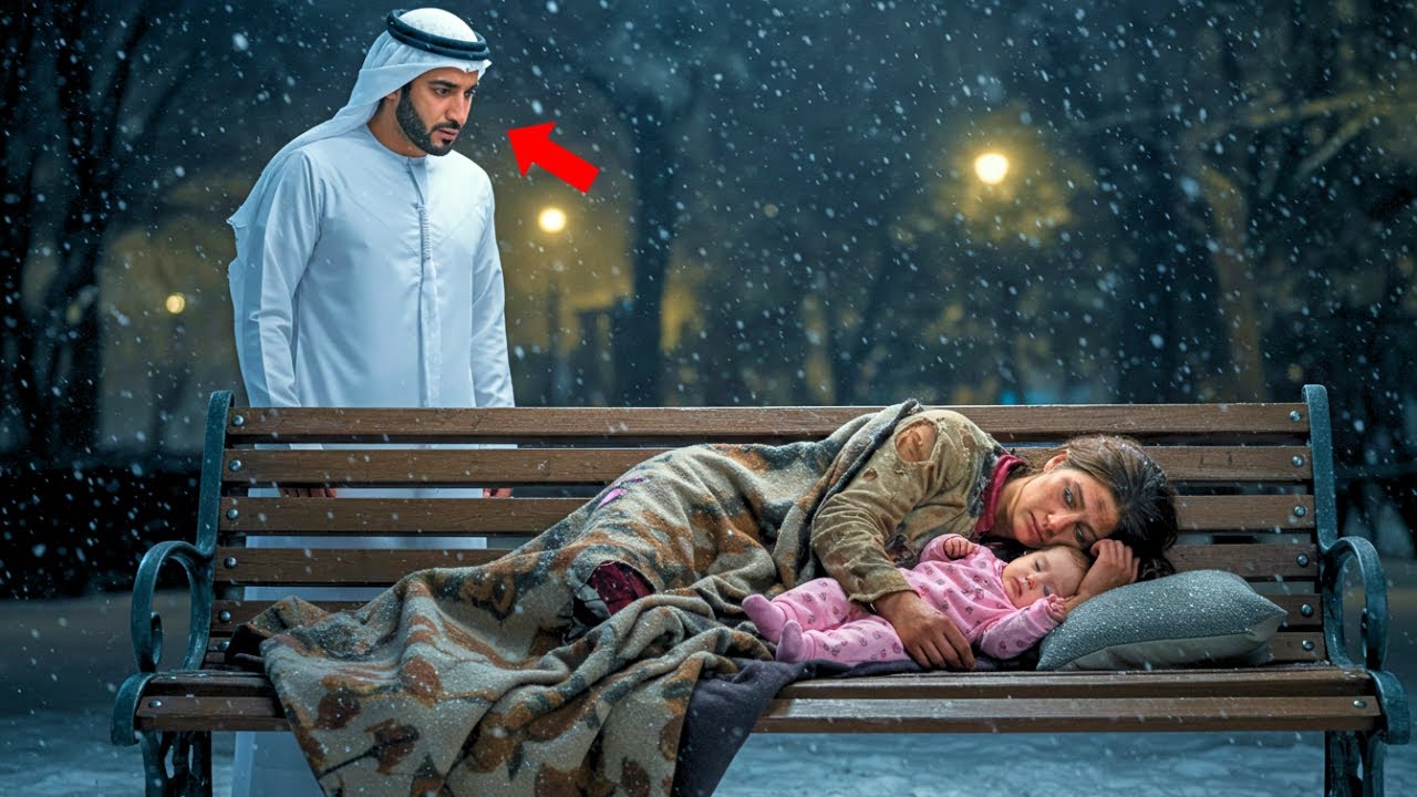 EA DORMEA PE STRADĂ CU BEBELUȘUL EI, CÂND MILIARDARUL ARAB A VĂZUT-O ȘI A DECIS CĂ EA VA FI...