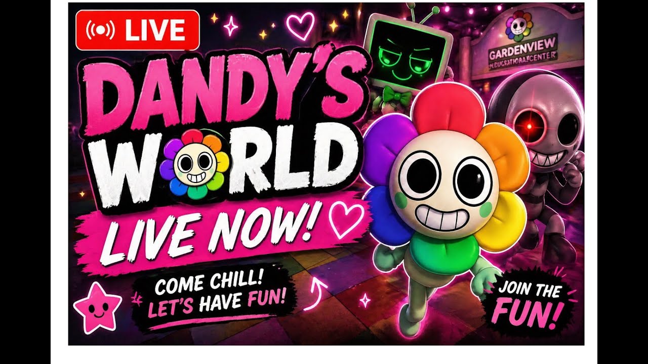 DANDY'S WORLD LIVE STREAM - YouTube