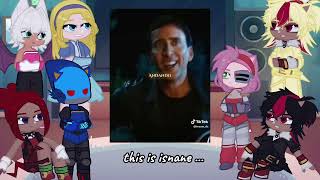 Sonic Characters React To Ghost Rider Gacha Life 2