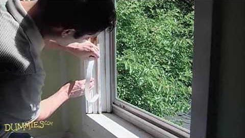 How to Install Weather Stripping For Dummies