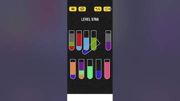 water sort puzzle level 5766