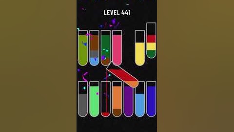 Water Sort Puzzle level 441-442