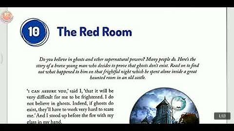 Class 6 || Real English || Chapter 10 || The Red Room