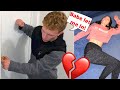 PASSING OUT WITH THE DOOR LOCKED PRANK ON BOYFRIEND! *Funny Reaction*