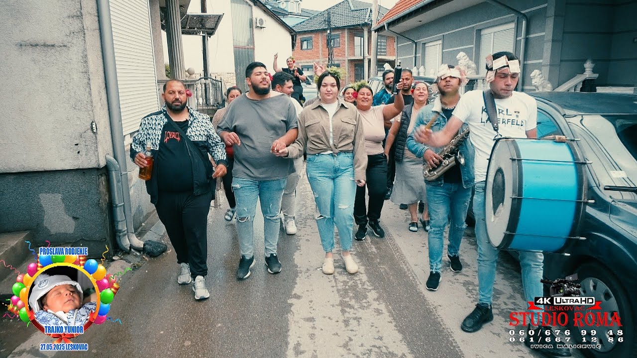 PROSLAVA RODJENJE // TRAJKO YUNIOR // 27.05.2025 LESKOVAC STUDIO ROMA IVICA 4K LESKOVAC