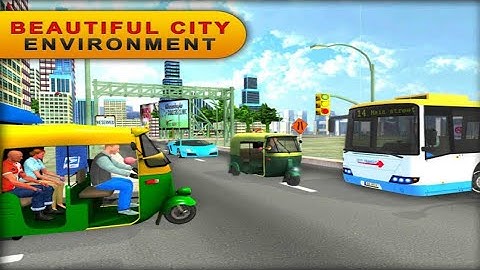 City Tuk-Tuk Driver Simulator - Offroad Auto Rickshaw Game - Android Gameplay