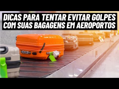 Vídeo: Como fazer as malas para a segurança do aeroporto