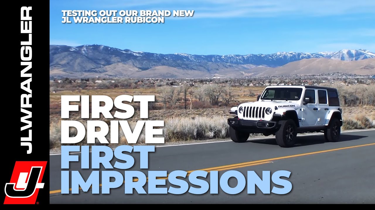 Video thumbnail: Jeep JL Wrangler Rubicon Unlimited first drive and first impressions