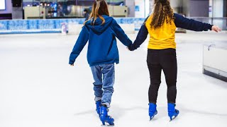 My first time Ice Skating ⛷️⛸️⛸️Wait For It..#shorts😅