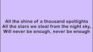 Never enough - KARL LOXLEY, Lyrics Video by VJ