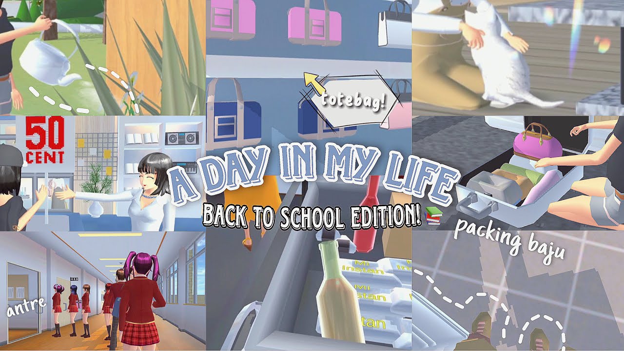 A DAY IN MY LIFE 📚✏️:Vlog Edisi Back To School