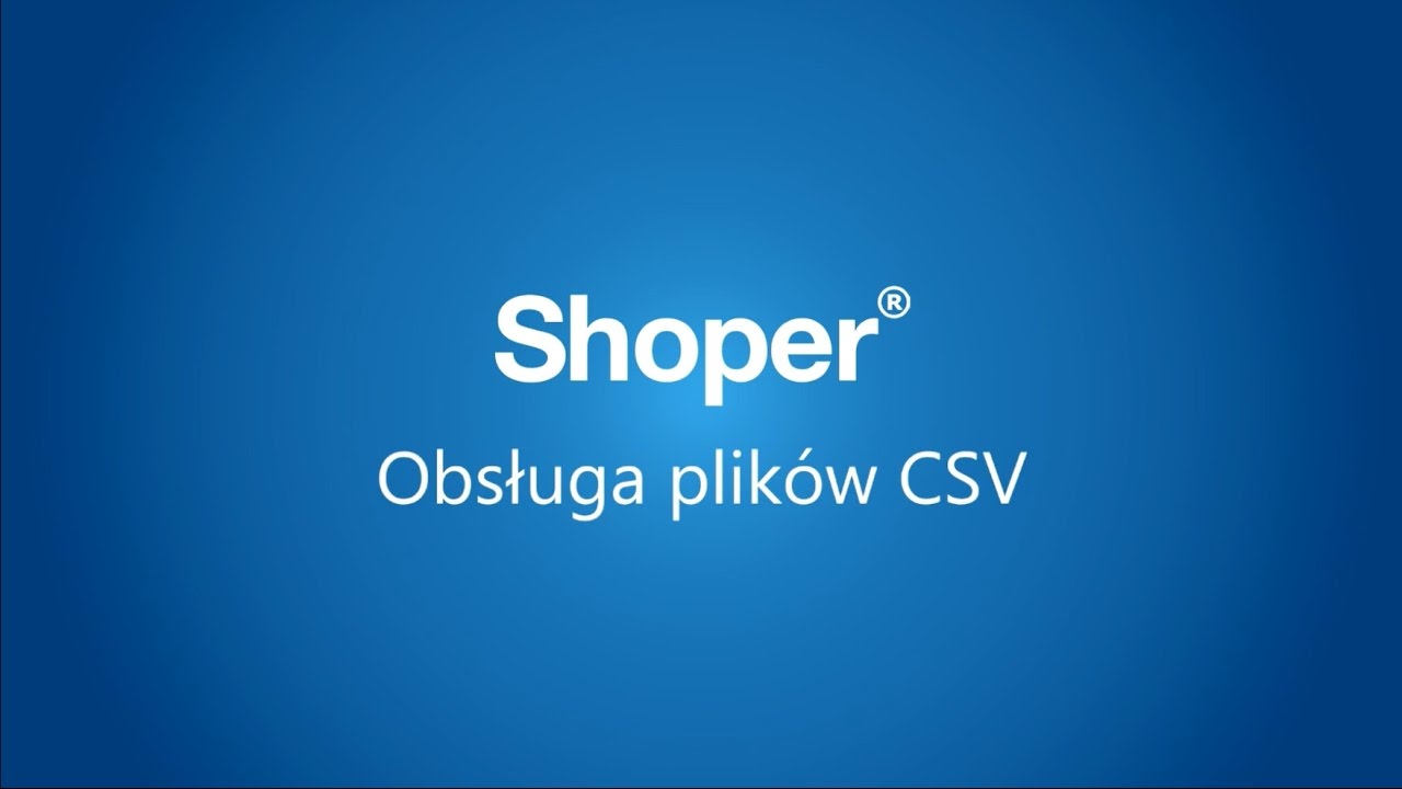 Obsługa plików CSV