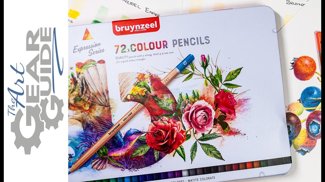 Review Bruynzeel Super Sixties coloured pencils