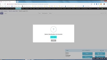 New Odoo CRM - Vicidial Dialer Integration