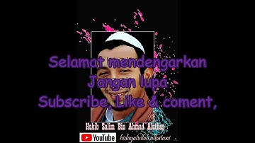 Ya rabbi ya alimal hal - habib salim bin ahmad alathas