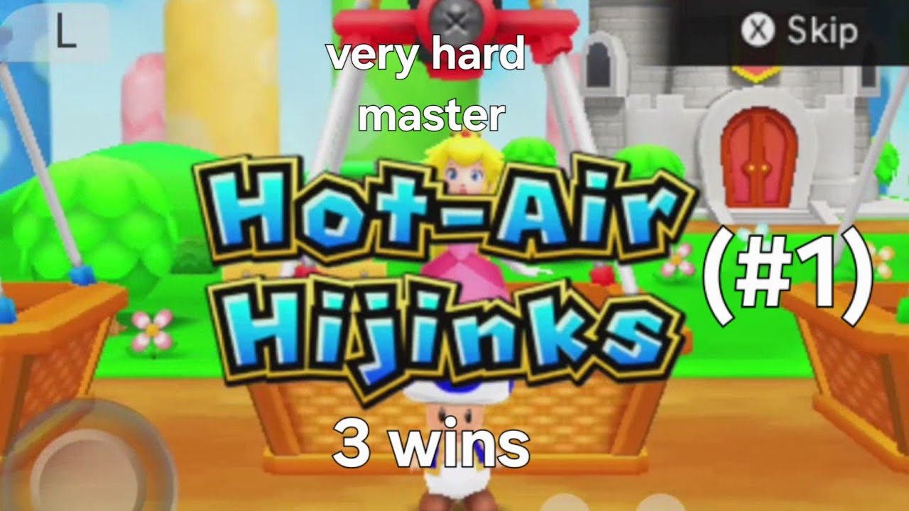 hot-air hijinks (#1) [3 wins] peach vs boo vs daisy [very hard and master] (#51)