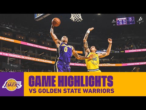 HIGHLIGHTS | Kyle Kuzma (18 pts, 3 reb, 3 ast) vs. Golden State Warriors