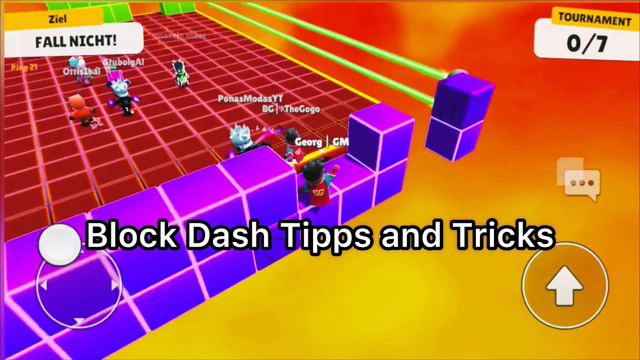 BLOCK DASH LEGENDARY!!! Tipps and Tricks😱⚡️ #stumbleguys #blockdash # ...