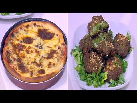 طريقة عمل طعمية بالجبنة الموتزاريلا