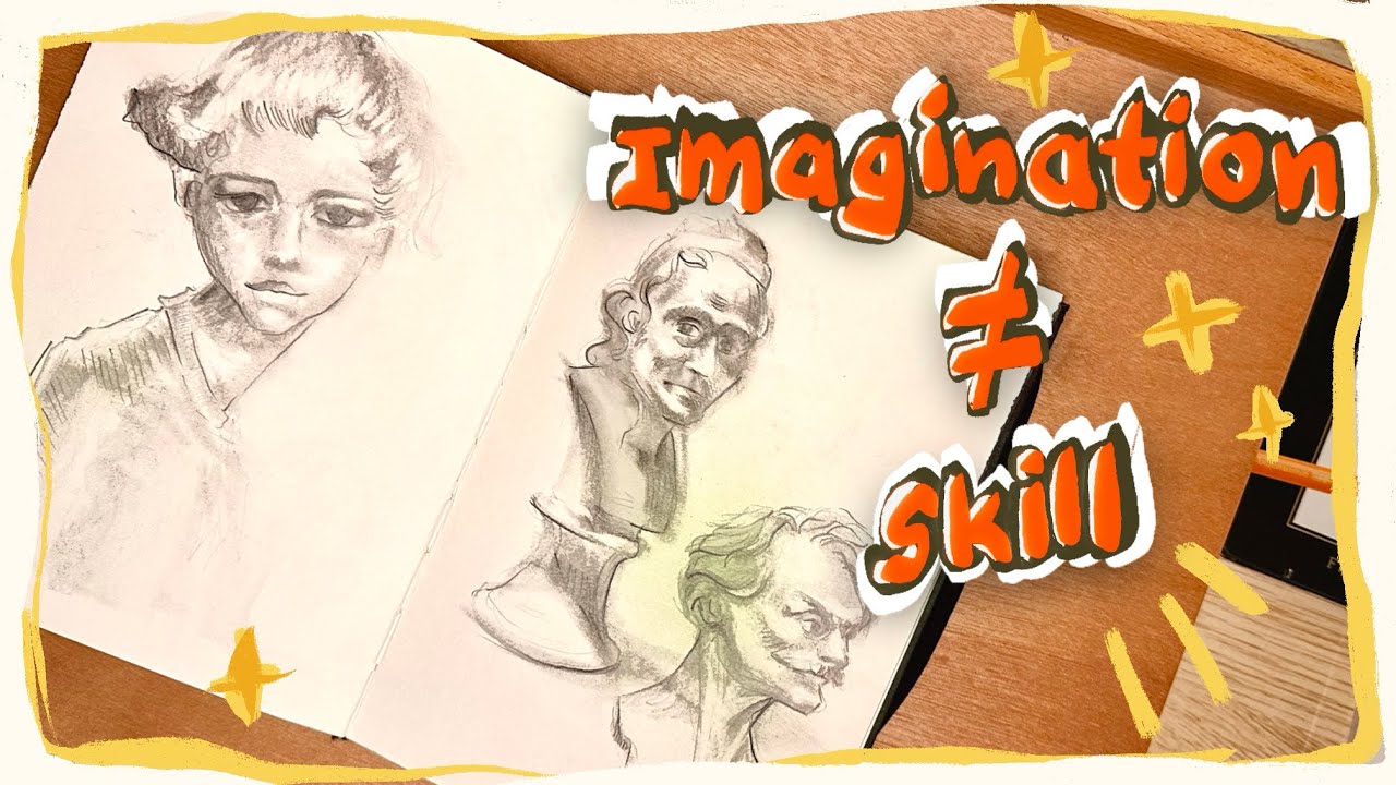 Why Your Drawings Feel Stuck | 100 Portraits Challenge Day 3–4