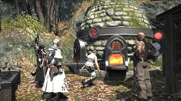 Final Fantasy 14 - Zeta-Yoichi awakes.