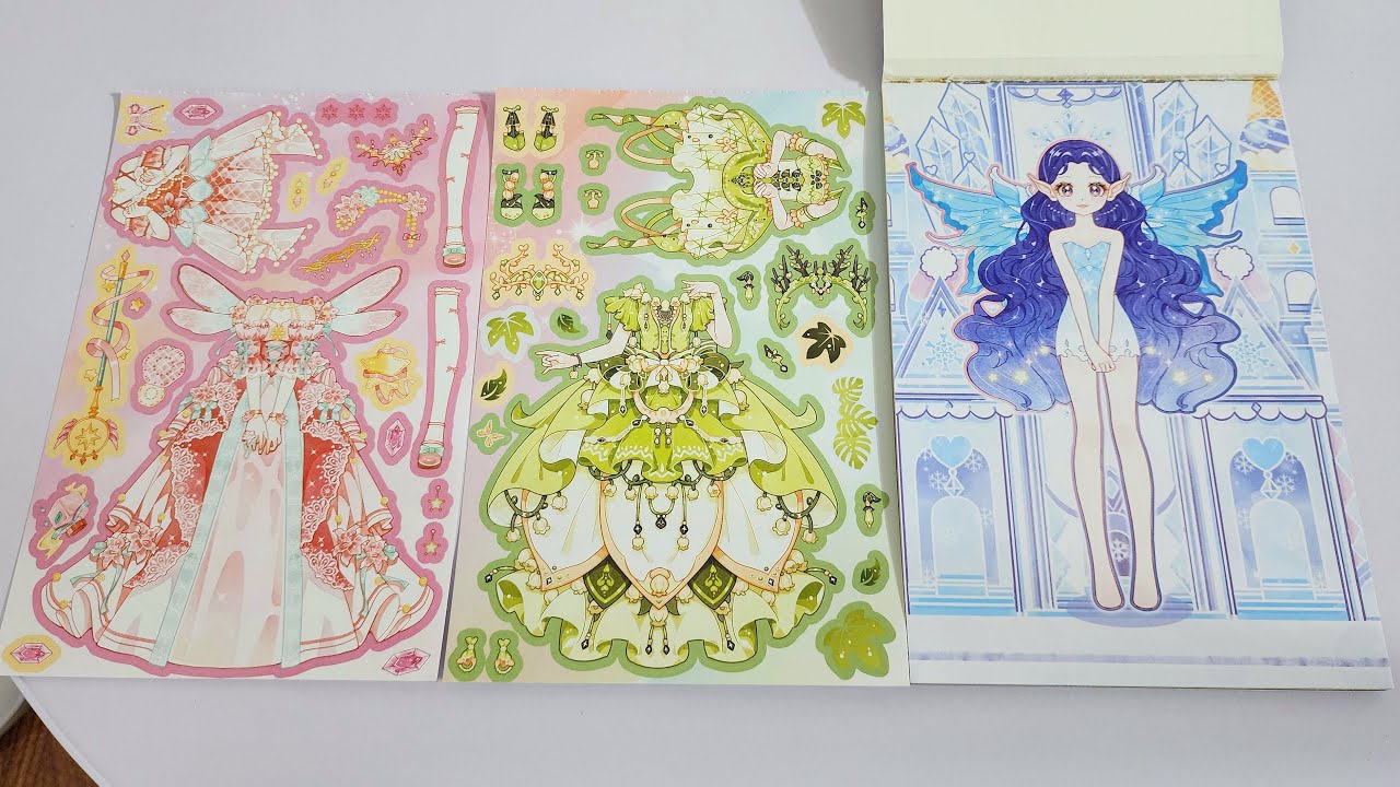 STICKER TRANG PHỤC NÀNG TIÊN CÓ GÌ LẠ? - YouTube