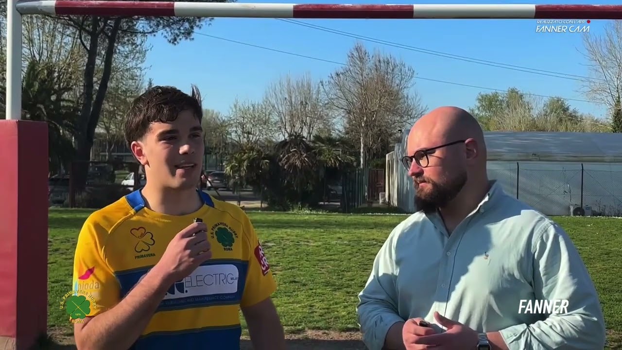🎤 Primavera Rugby VS Civitavecchia | L'intervista ad Andrea Fiore
