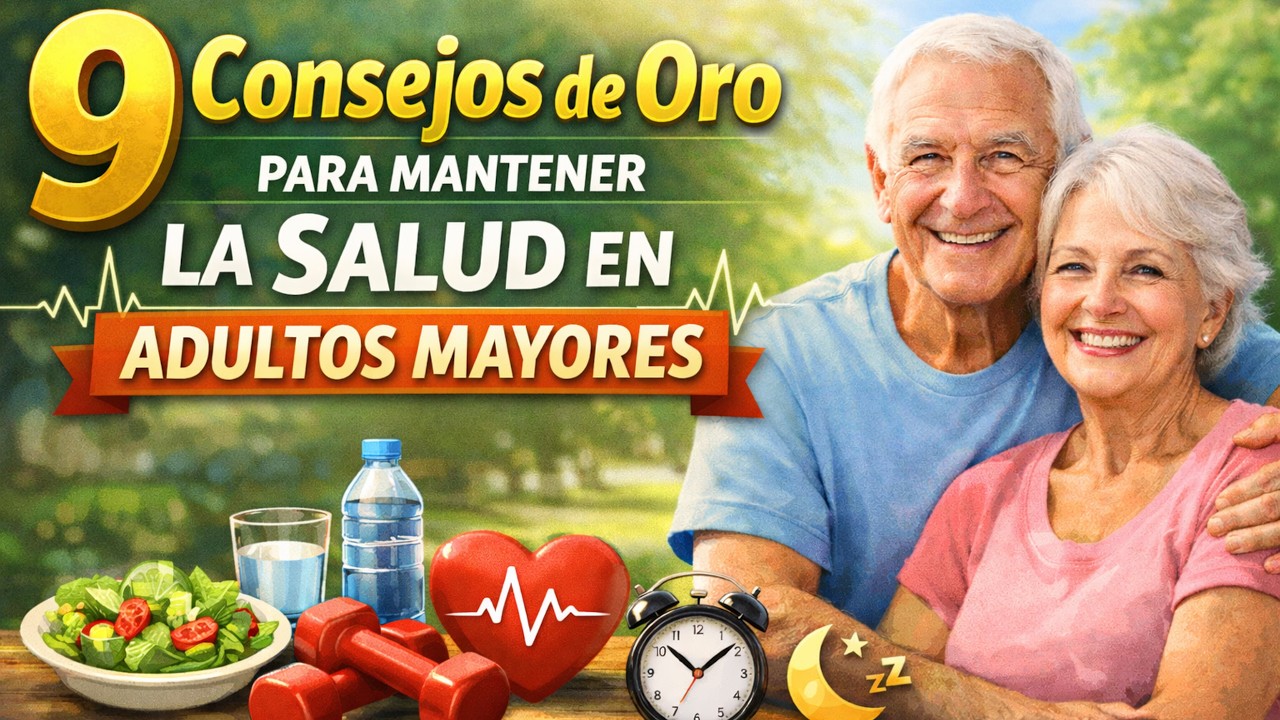 9 Consejos de Oro para Mantener la Salud en Adultos Mayores - YouTube