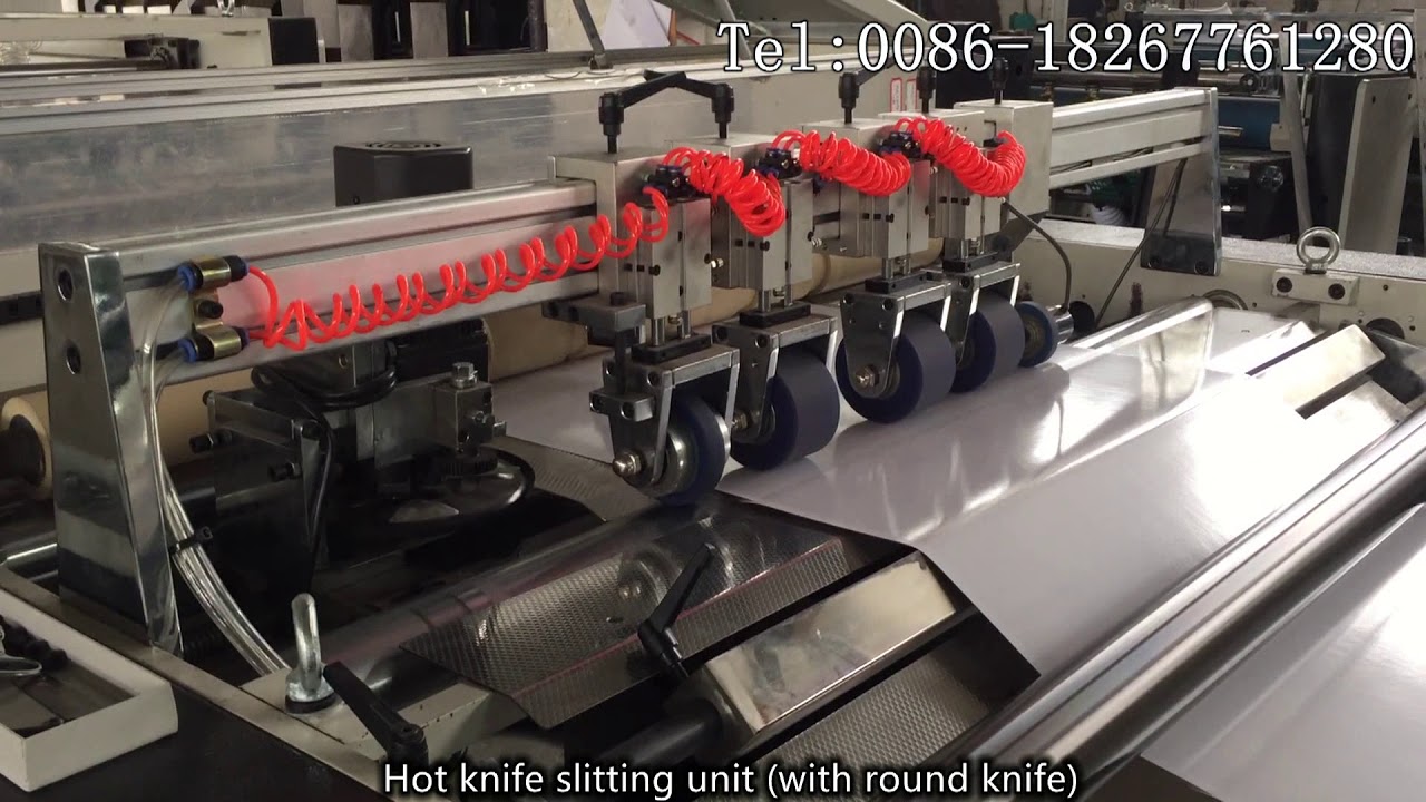 FMH1050W Fully automatic vertical laminating machine with hot knife