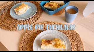 Apple pie enchiladas 🍎