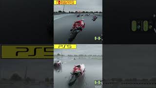 MotoGP 24 Nintendo Switch vs PS5 Graphics Comparison