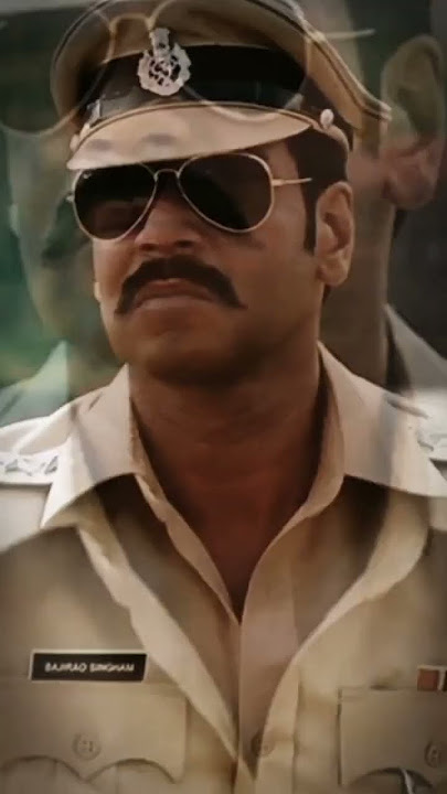 aku polisi nya inspektur ladusing🧑‍✈️#shiva #singhamreturns #ajaydevgan