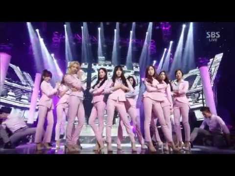 [中字] 140316 Girls' Generation in 人氣歌謠 - Mr.Mr.