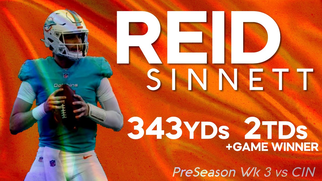 Reid Sinnett - 343yds 2TDs & an incredible game winner! Highlights 