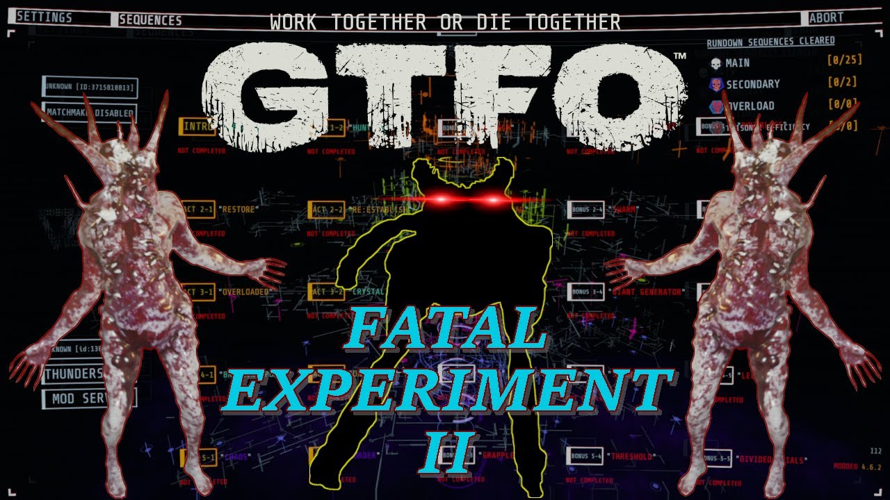 Familiar Foes But In A Whole New Rundown! - GTFO Fatal Experiment 2 ...