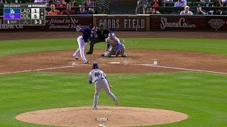 LAD@COL: Gonzalez drills 38th homer in the 4th inning