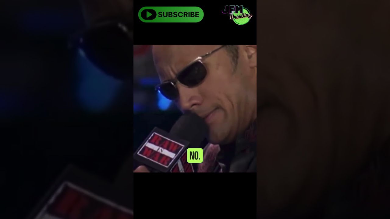 WWE The Rock Impersonates Triple H