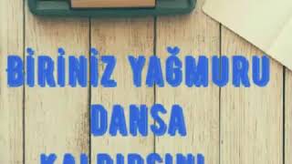 Necip Fazıl Kısakürek/ Biriniz Yağmuru Dansa Kaldırsın/ Seslendiren: Serseri Kelebek
