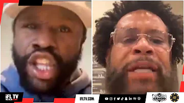 'F*** YOUR 50-0, THAT S*** MEAN NOTHING' - FLOYD MAYWEATHER & BILL HANEY HEATED 10 MINUTE ARGUMENT