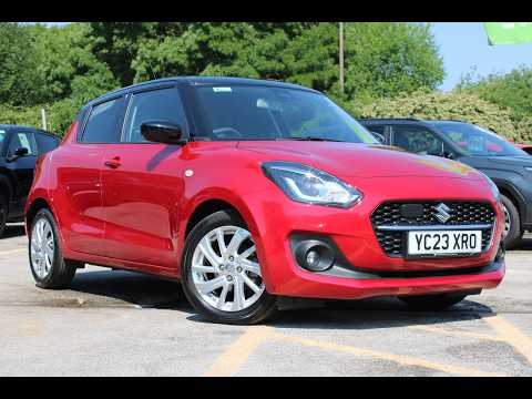 YC23 XRO Suzuki Swift SZ-T 1.2 MHEV5dr Burning Red Pearl/Black Roof 2023