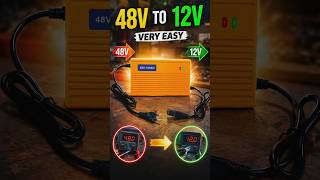 🔧 48V থেকে 12V বানান খুব সহজে | Easy DC Step Down Converter Making | Electronics Repair Tutorial