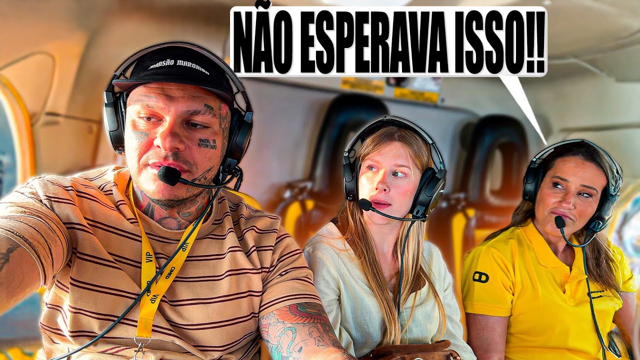 VOLTANDO DA FÁBRICA DA CIMED DE HELICÓPTERO COM A CELA E KARLA   