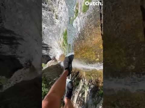 شاهد المشي على الخيط فوق الجبال