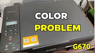 Canon G670 Printer Color Problem | Printer Color Settings In Computer | Printer Color Not Accurate