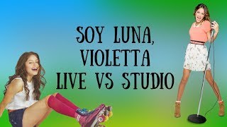Soy Luna & Violetta Live Vs Studio Part 1 Abracachasyde