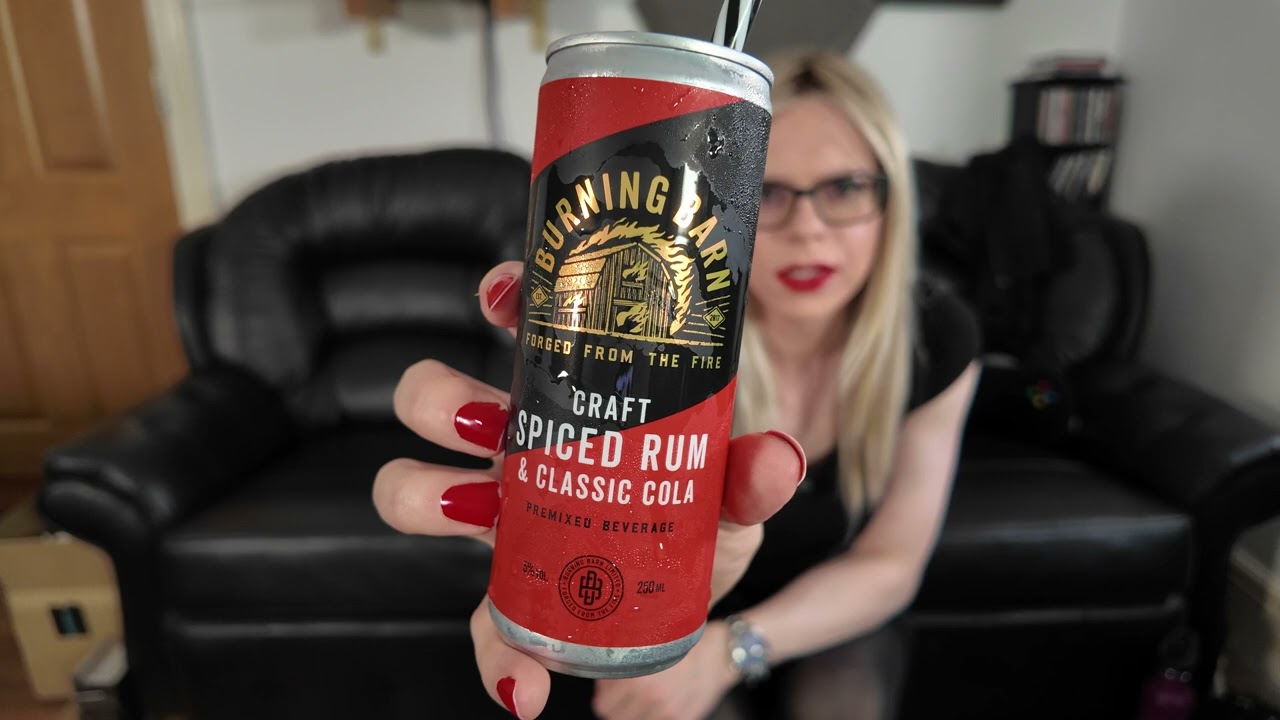 Burning Barn Smoked Rum & Classic Cola - Drinks Review